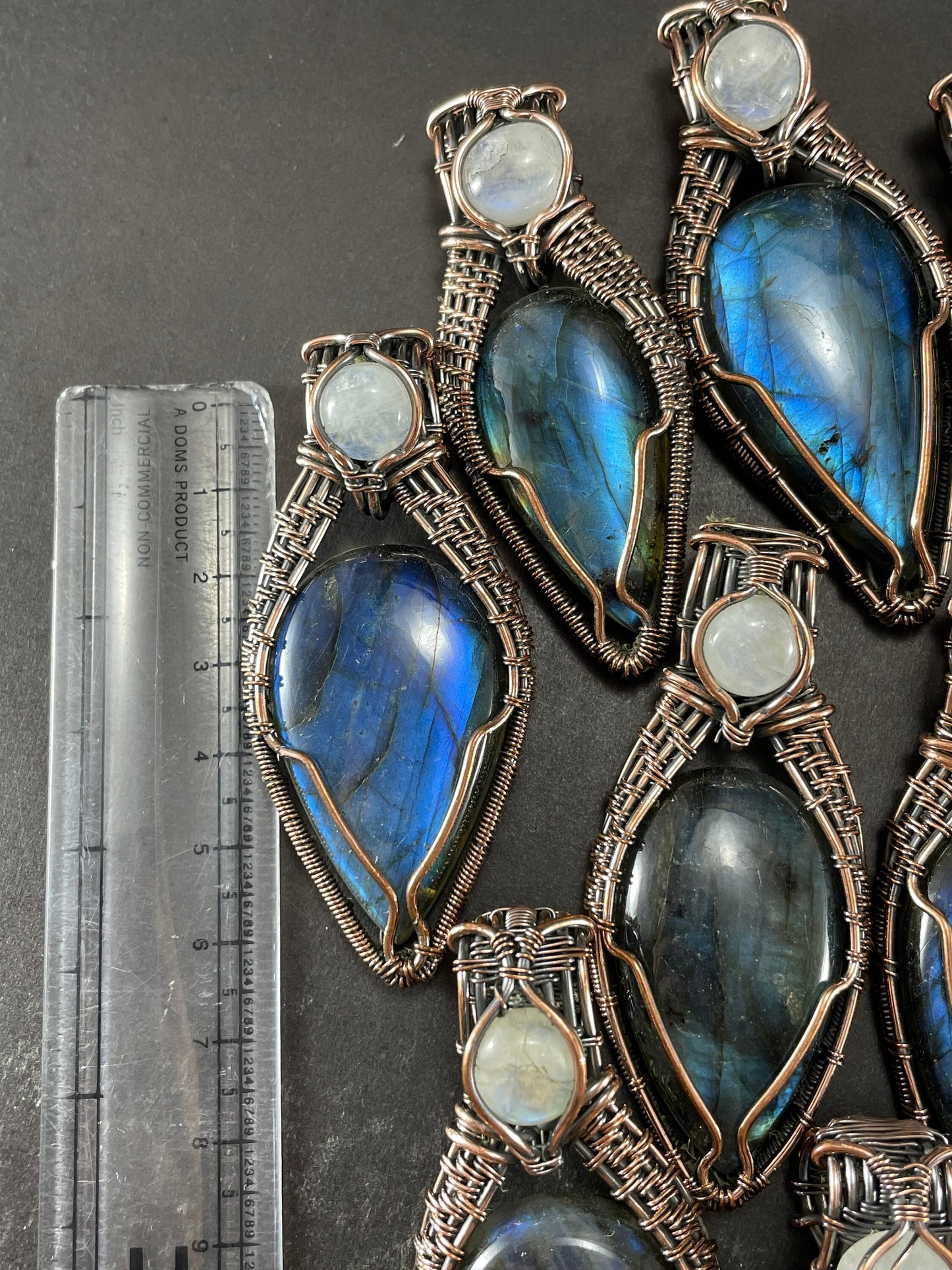 Blue Labradorite Gemstone Pendant