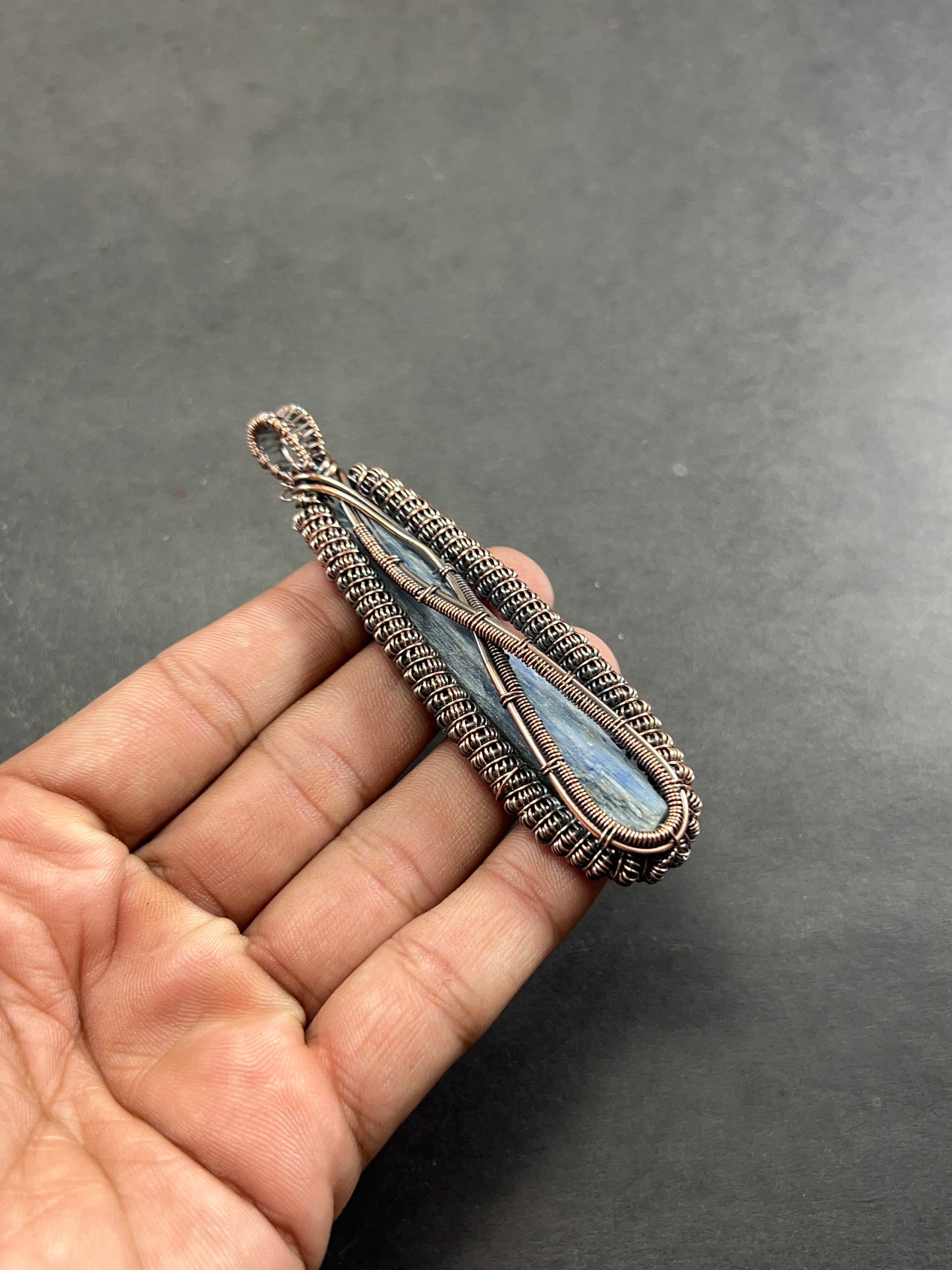 Blue Kyanite Gemstone Pendant