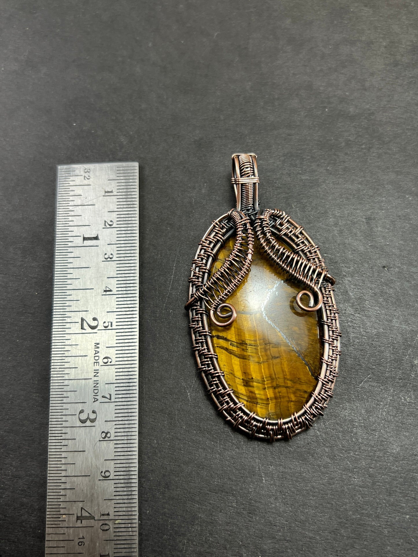 Brown Tiger Eye Gemstone Pendant