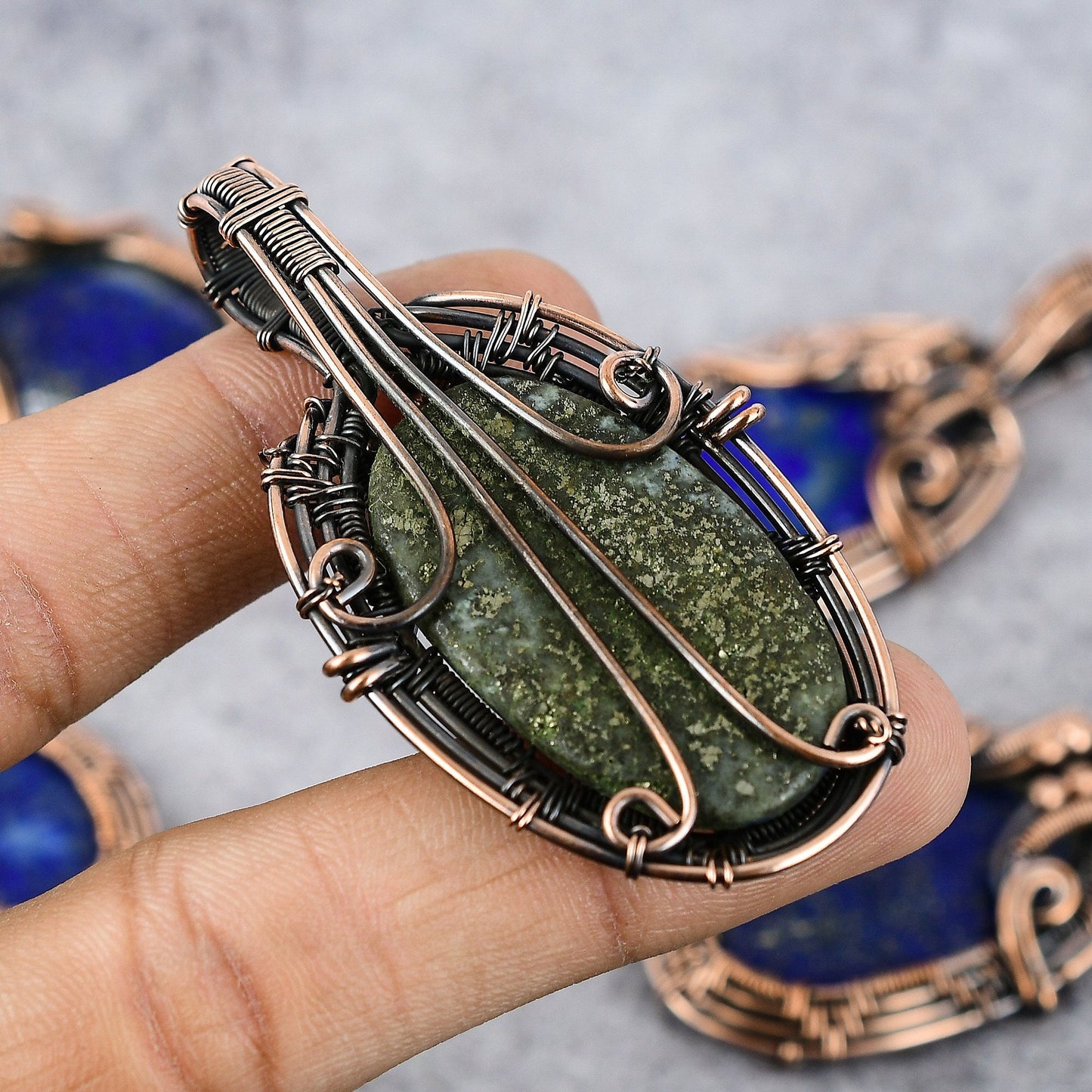 Blue Lapis Gemstone Pendant