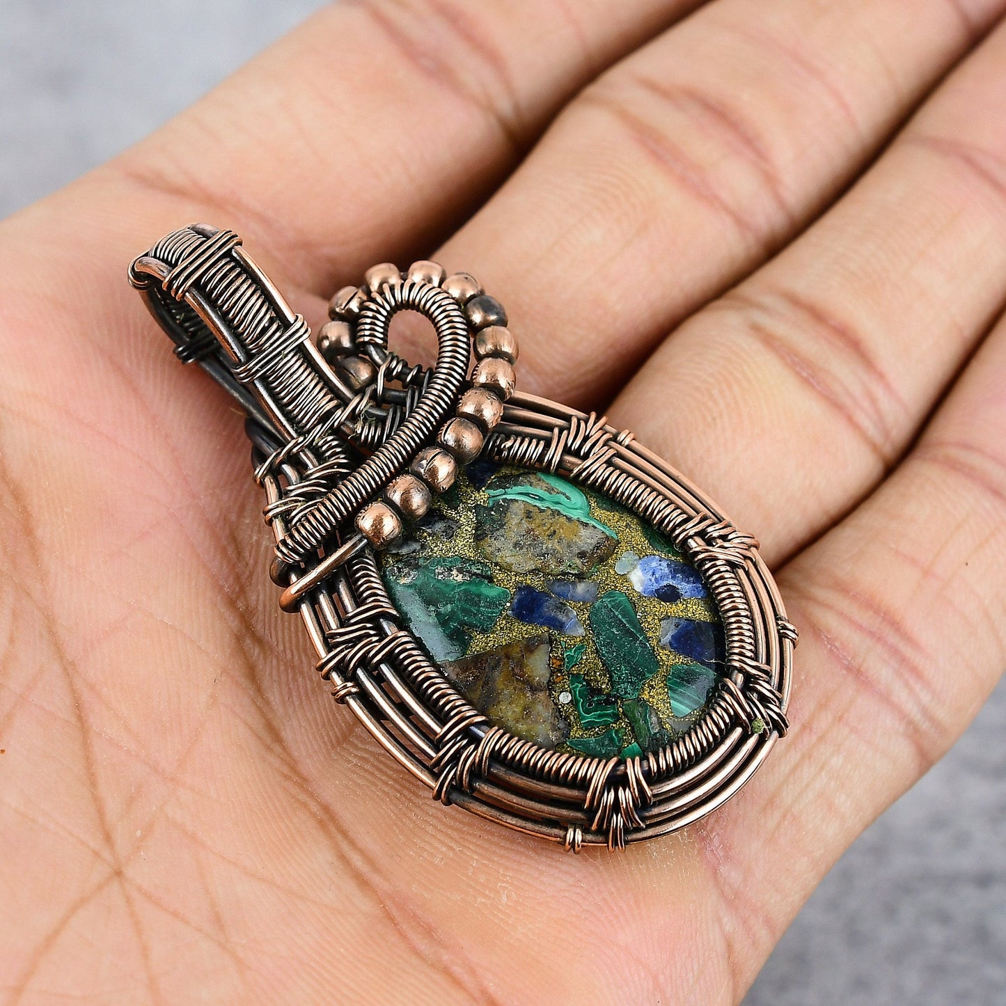Turquoise Gemstone Pendant