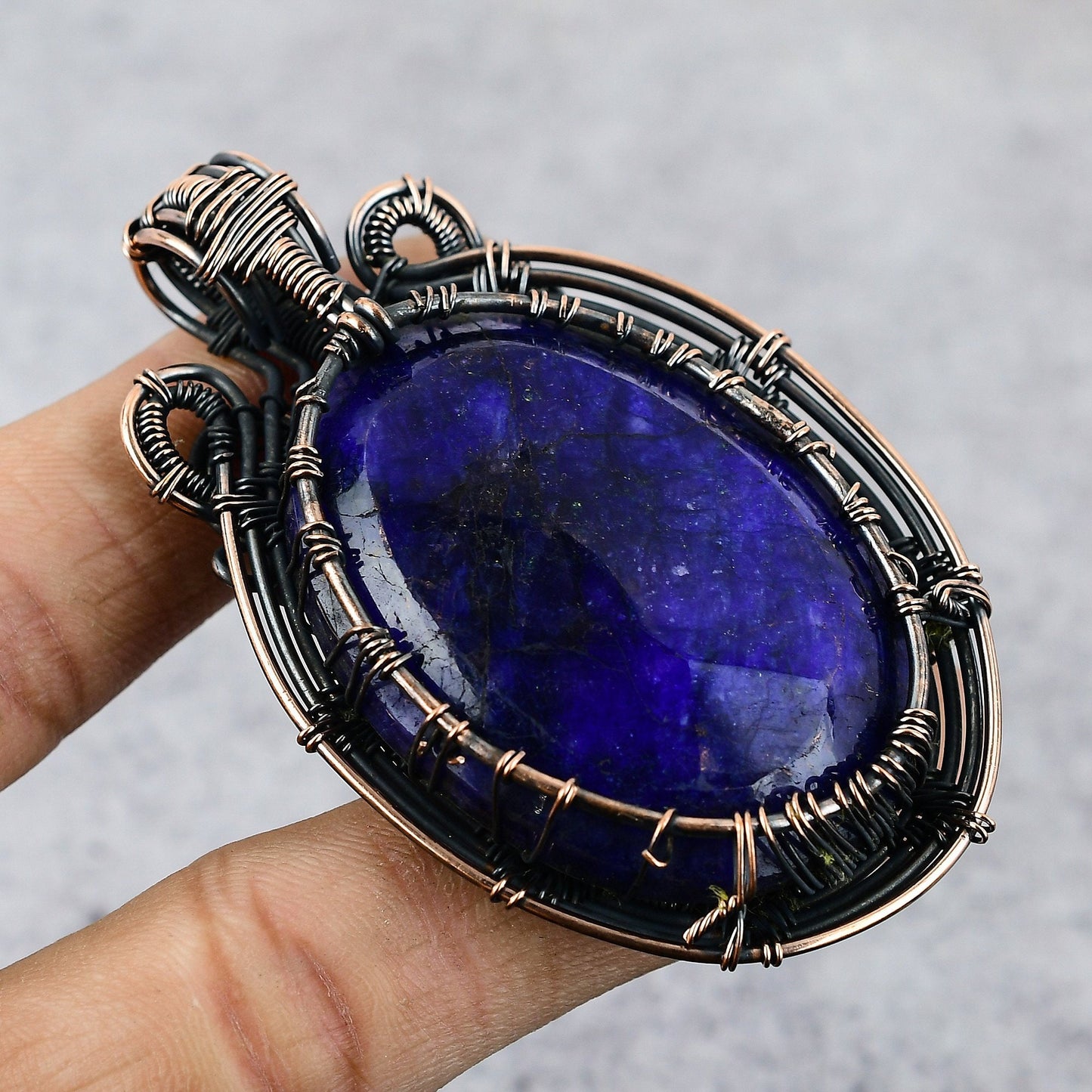 Blue Sapphire Gemstone Pendant