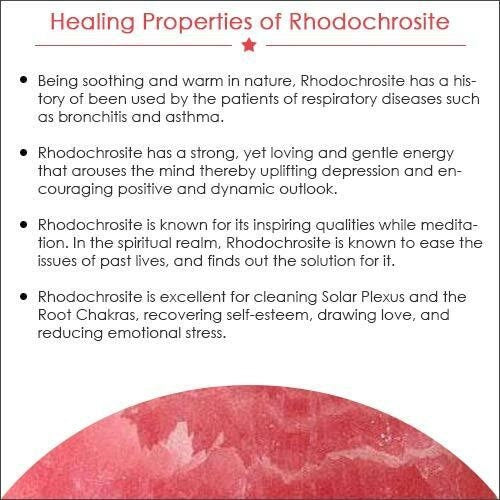 Pink Rhodonite Gemstone Pendant