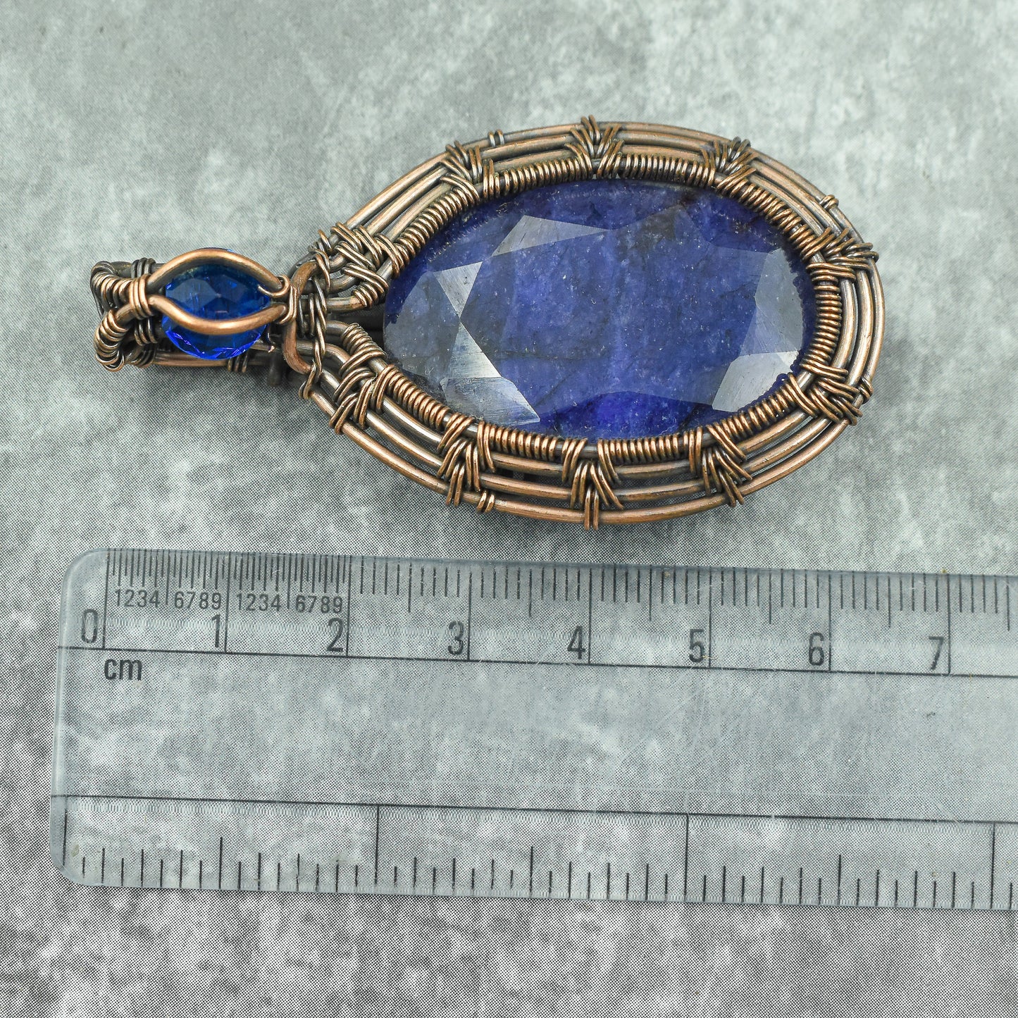 Blue Sapphire Gemstone Pendant