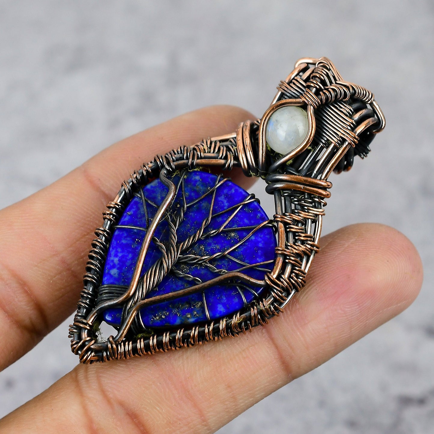Blue Lapis Lazuli Gemstone Pendant