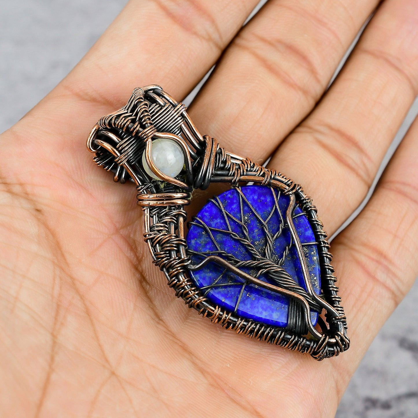Blue Lapis Lazuli Gemstone Pendant