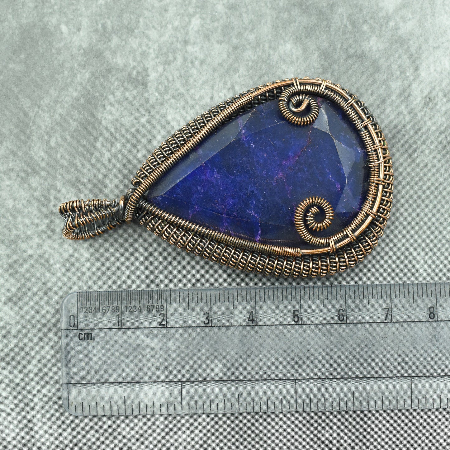 Blue Sapphire Gemstone Pendant
