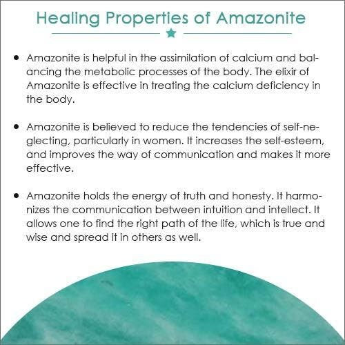 Green Amazonite Gemstone Pendant