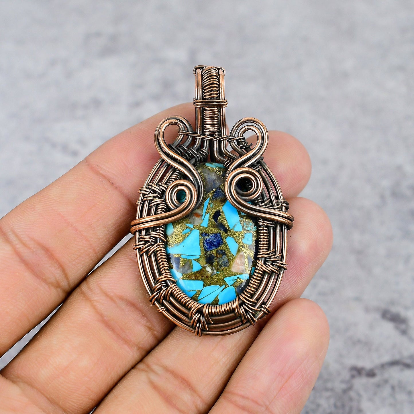 Turquoise Gemstone Pendant
