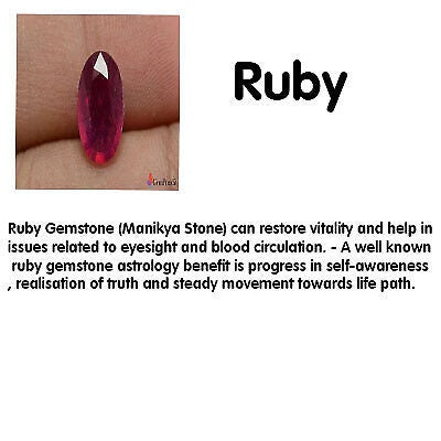 Red Ruby Gemstone Earrings