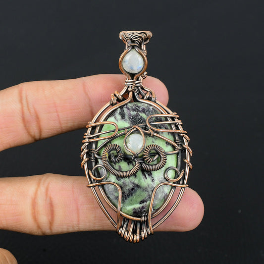 Purple Kammererite Gemstone Pendant