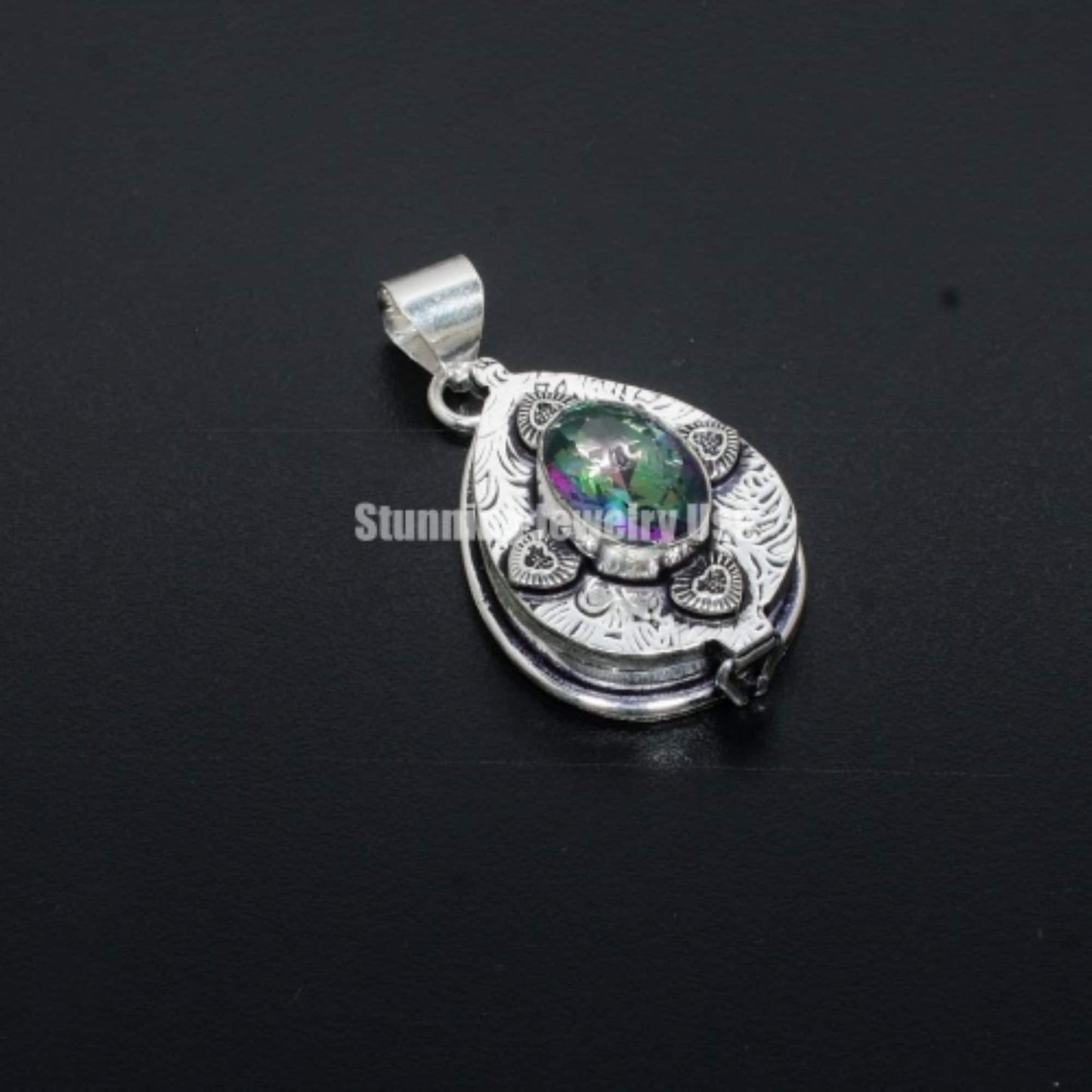 Mystic Topaz Gemstone Pendant