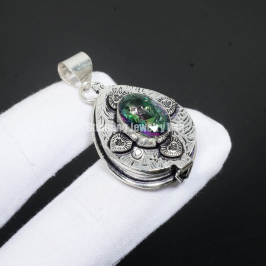 Mystic Topaz Gemstone Pendant