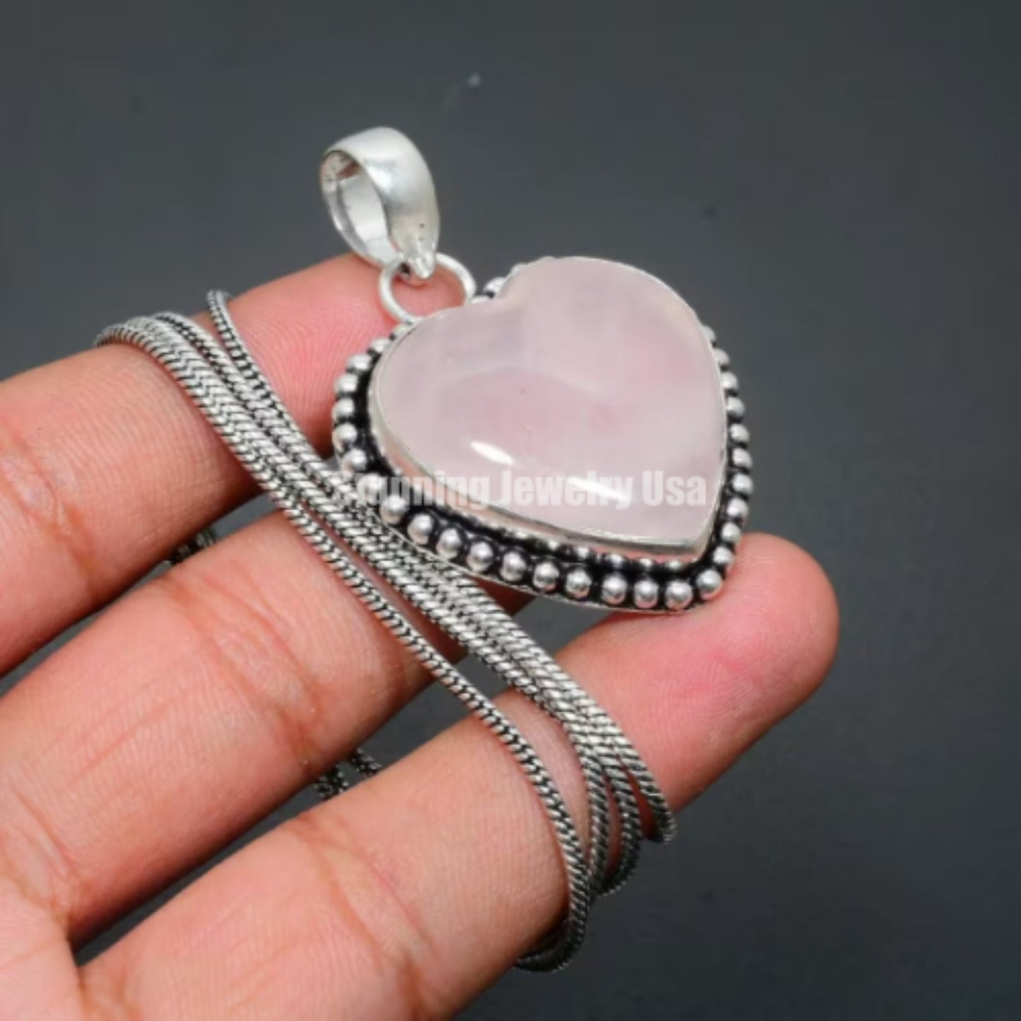 Blue Labradorite Gemstone Pendant