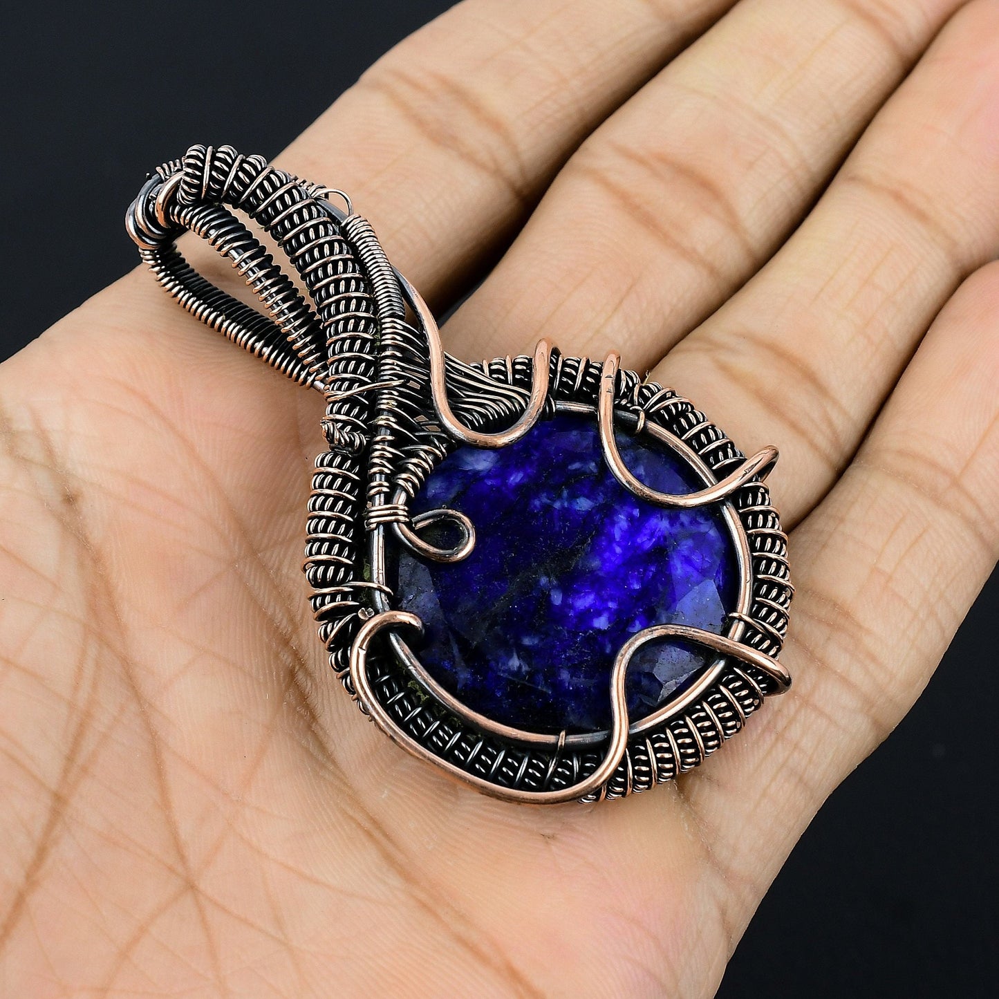 Blue Sapphire Gemstone Pendant