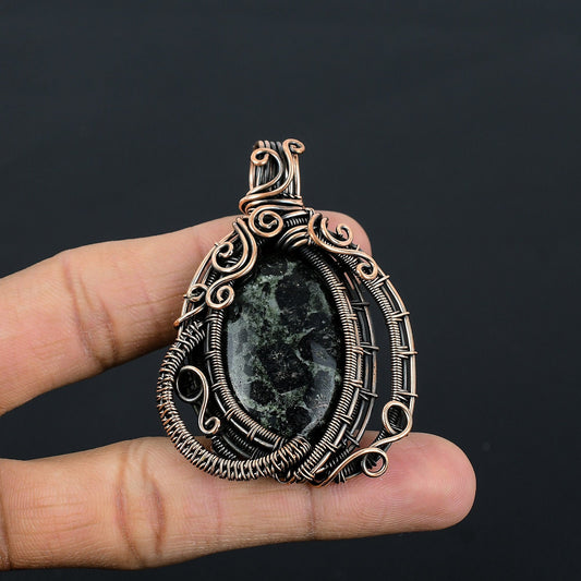 Black Star Galaxy Gemstone Pendant