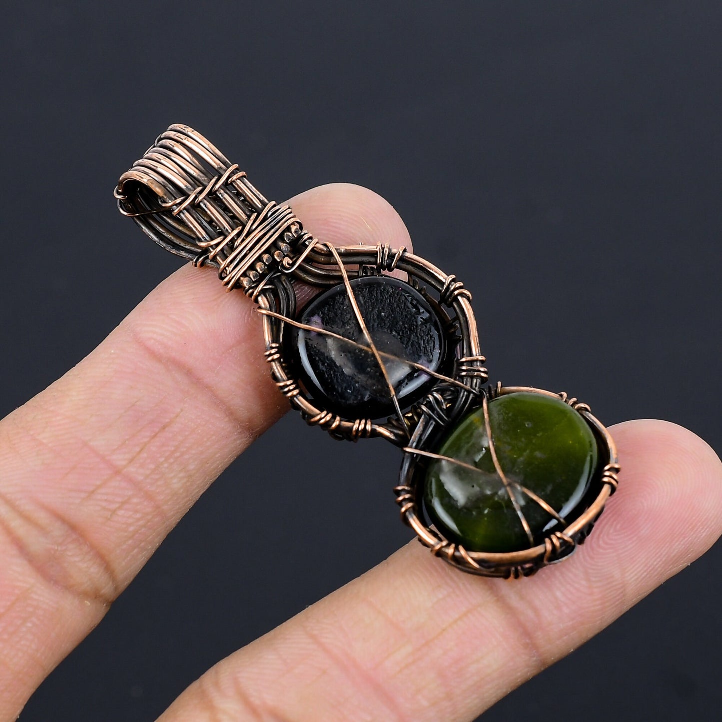 Green Mystic Topaz Gemstone Pendant