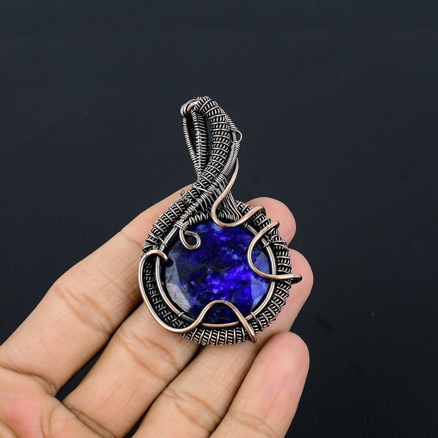 Blue Sapphire Gemstone Pendant