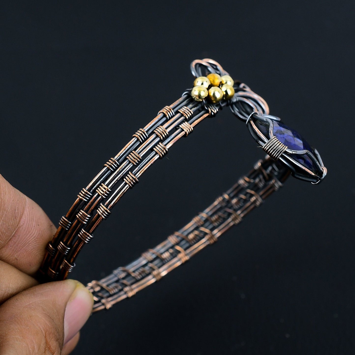 Blue Sapphire Gemstone Bracelet