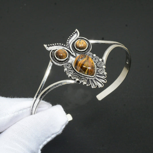 Brown Tiger Eye Gemstone Bangle