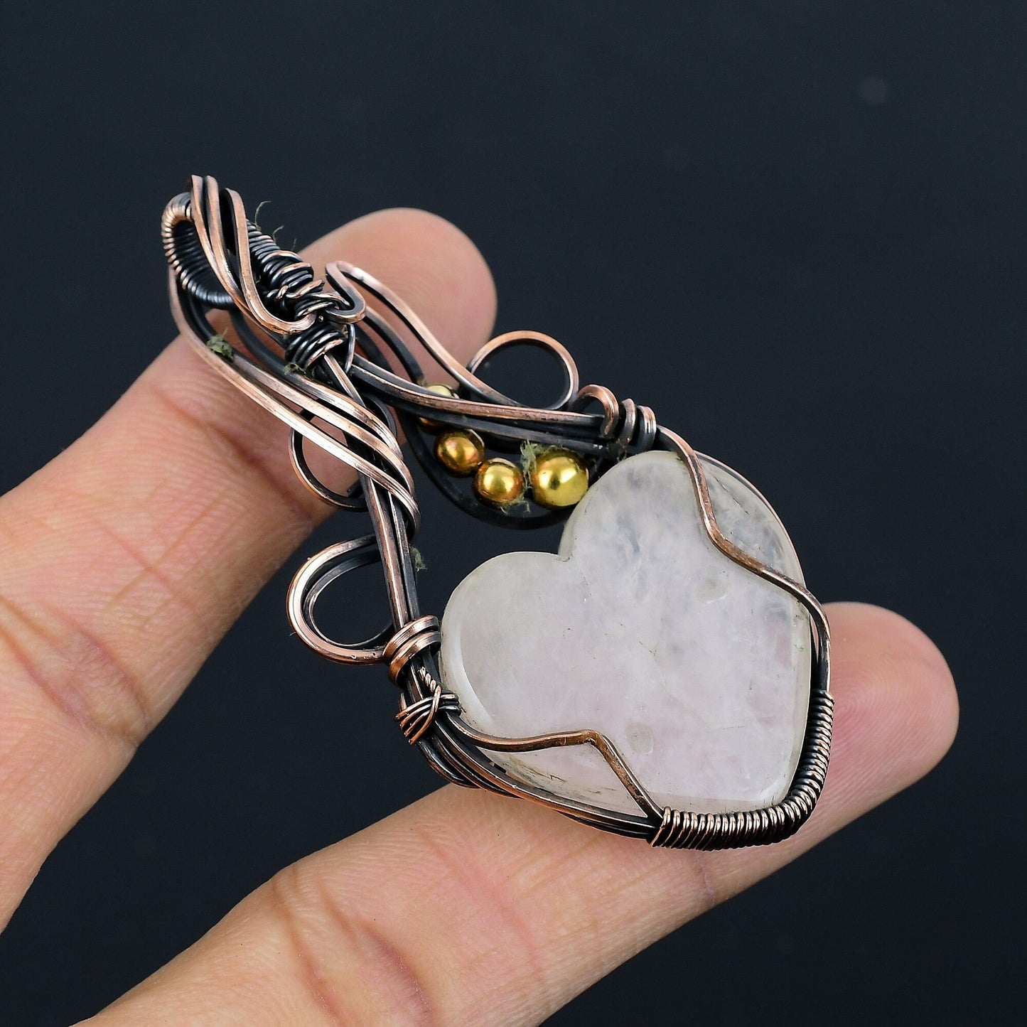 Rose Quartz Gemstone Pendant