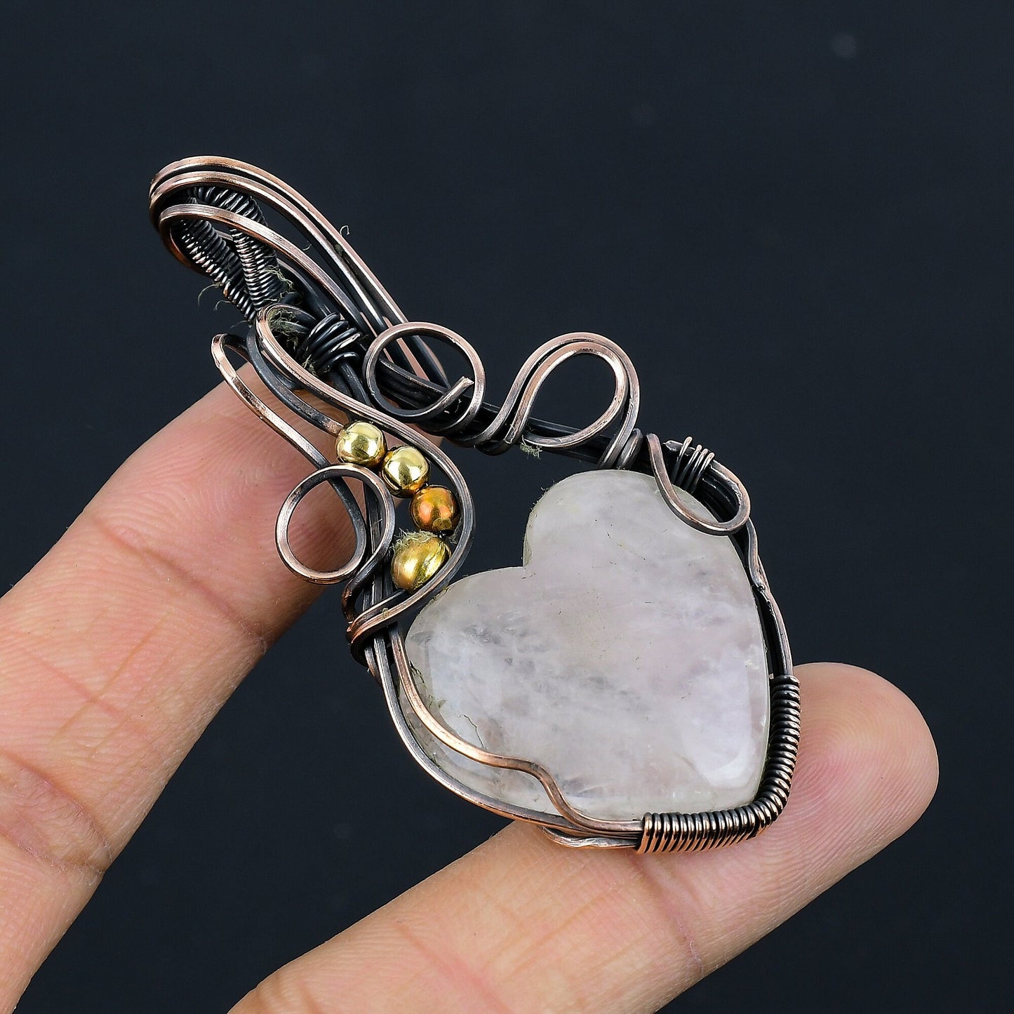 Rose Quartz Gemstone Pendant
