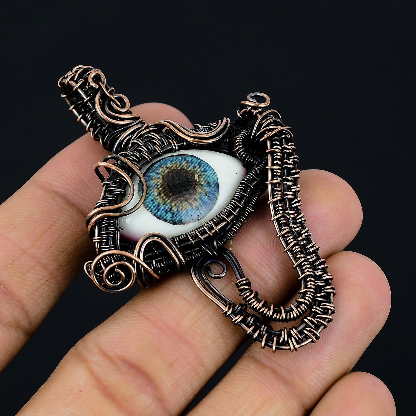 Blue Eye Gemstone Pendant