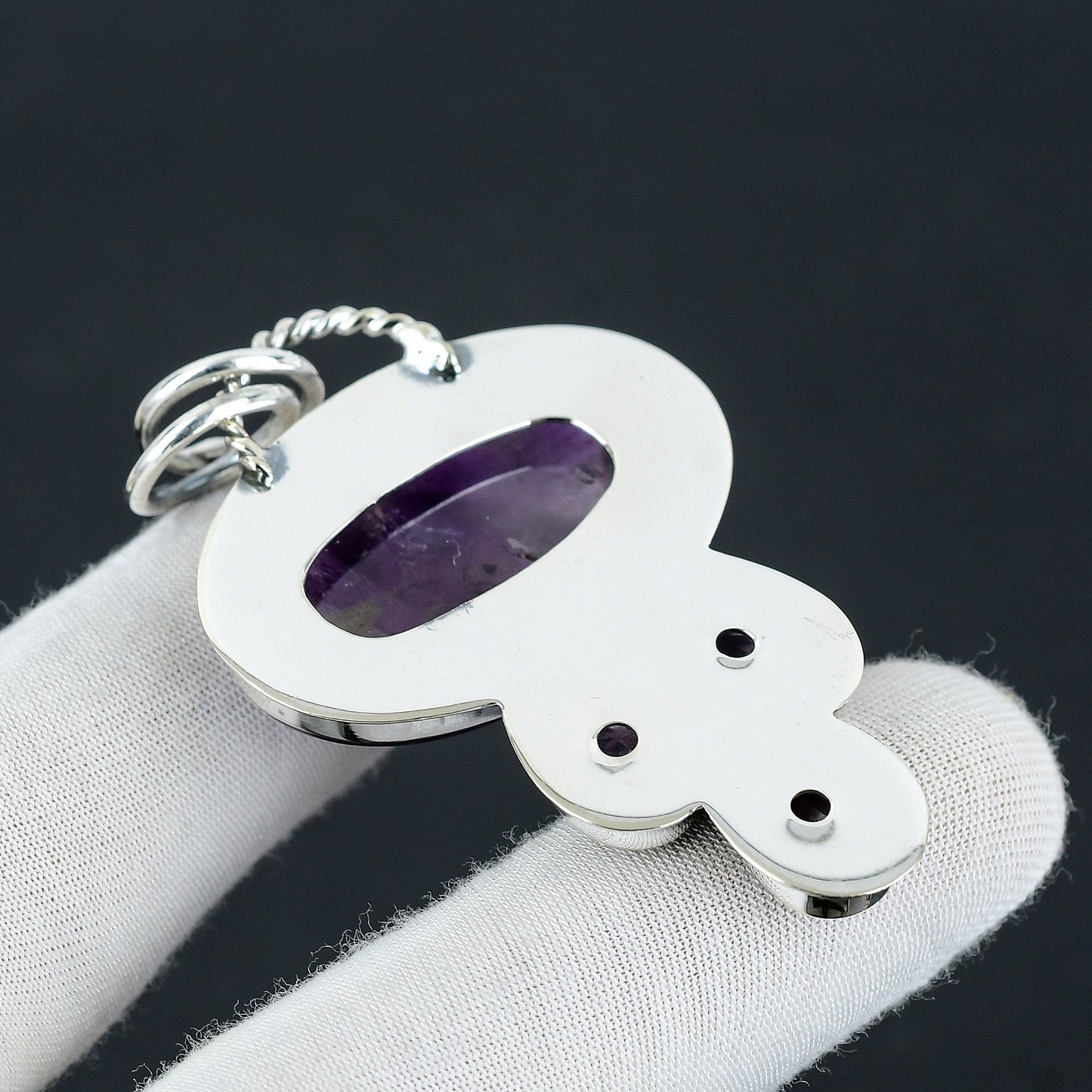 Purple Amethyst Gemstone Pendant