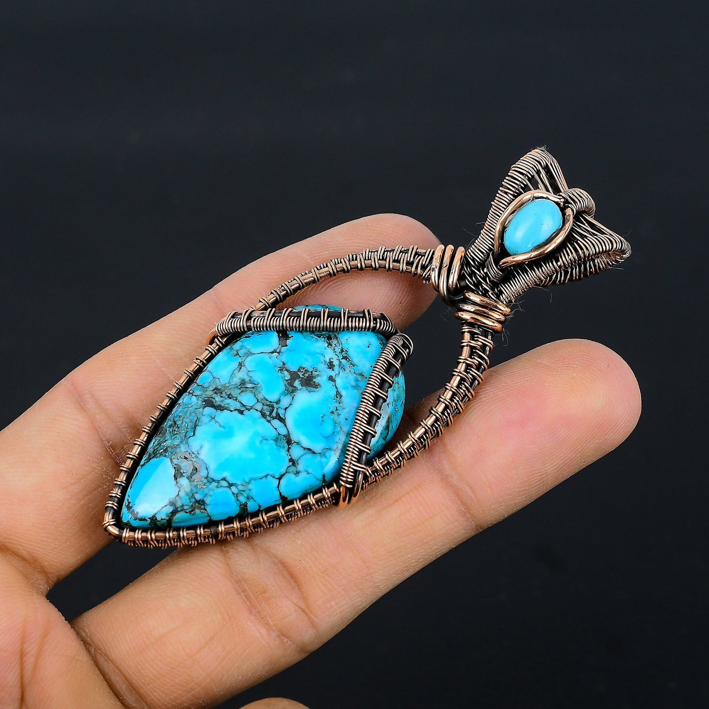 Turquoise Gemstone Pendant