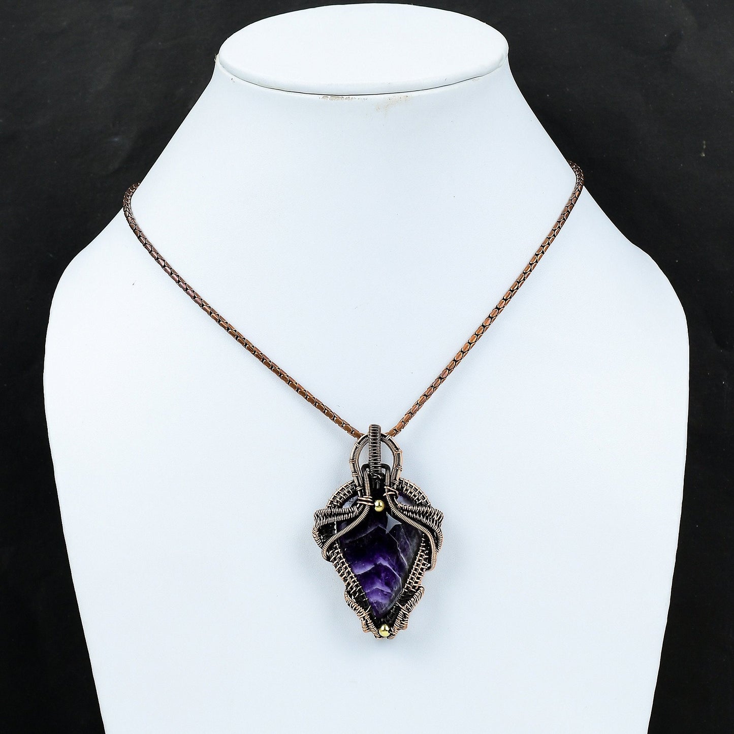 Purple Amethyst Gemstone Pendant