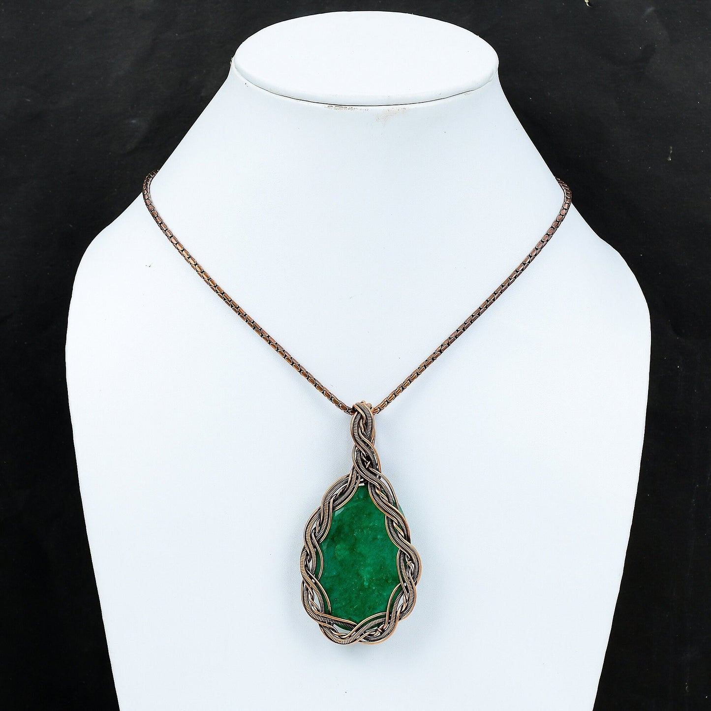 Green Emerald Gemstone Pendant