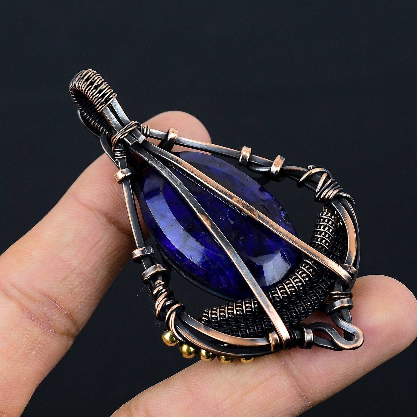 Blue Sapphire Gemstone Pendant