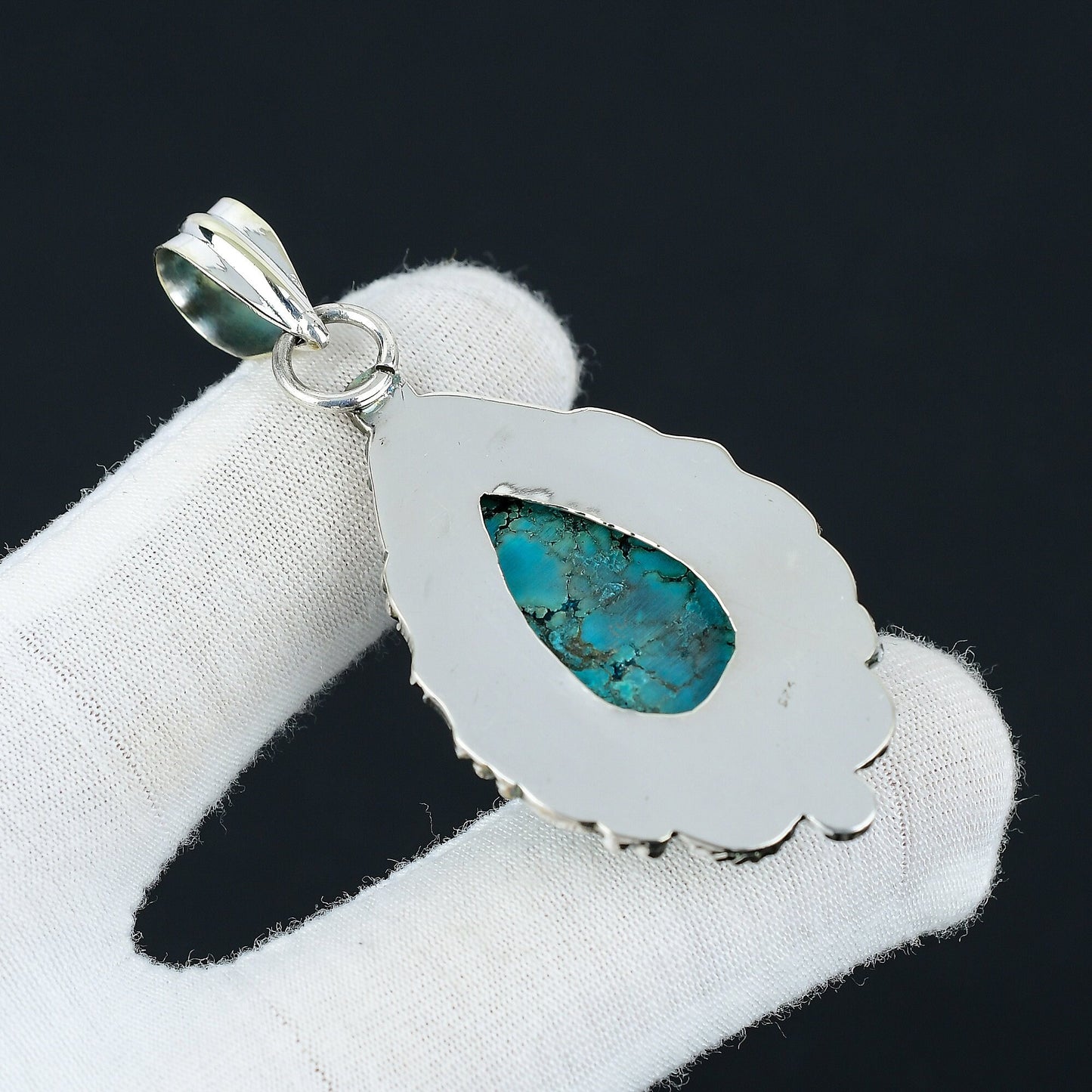 Turquoise Sterling Silver Pendant