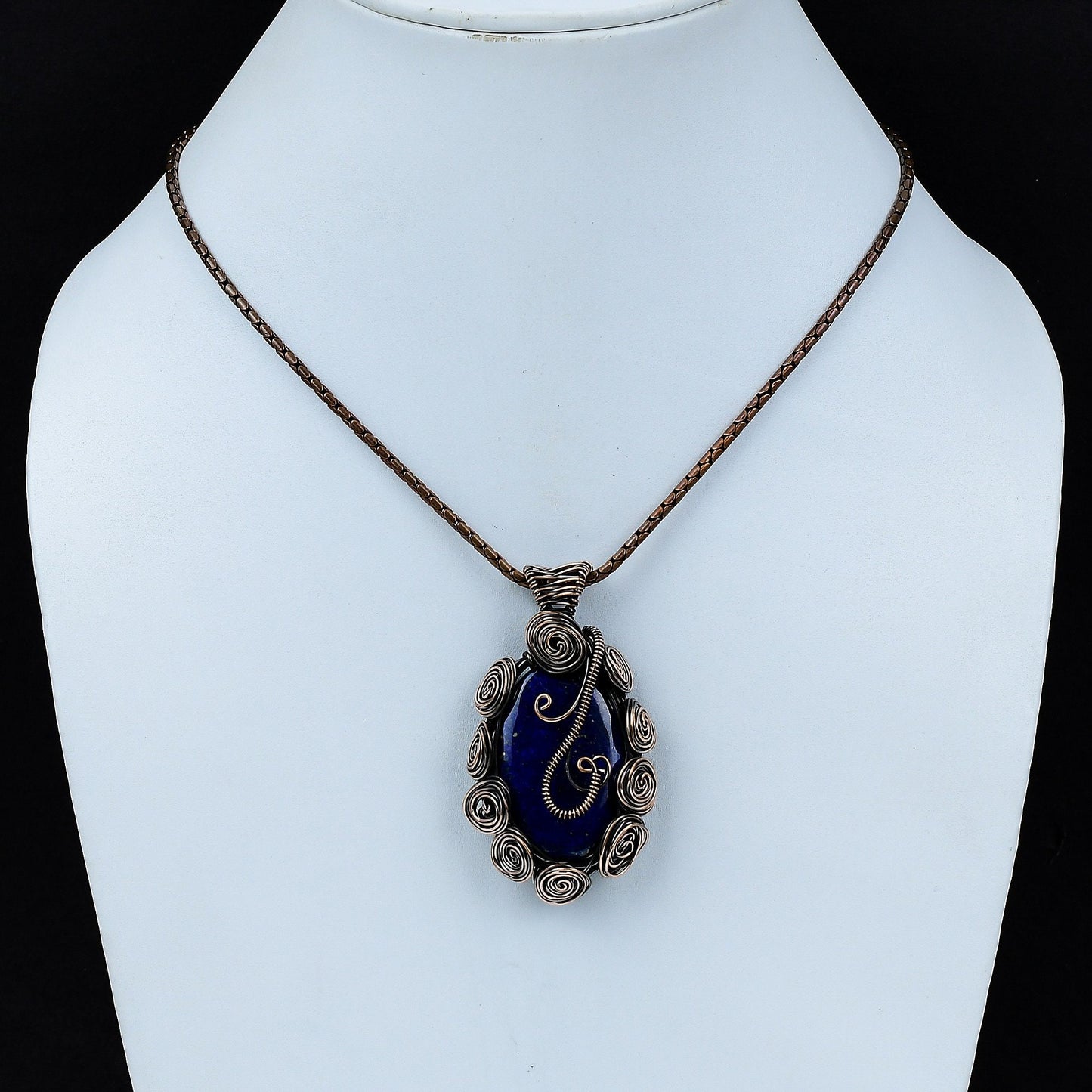 Blue Lapis Lazuli Gemstone Pendant