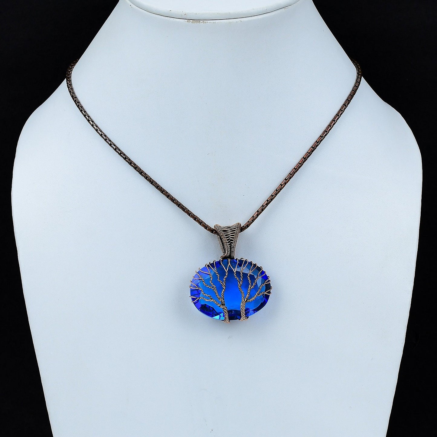 Blue Tanzanite Gemstone Pendant