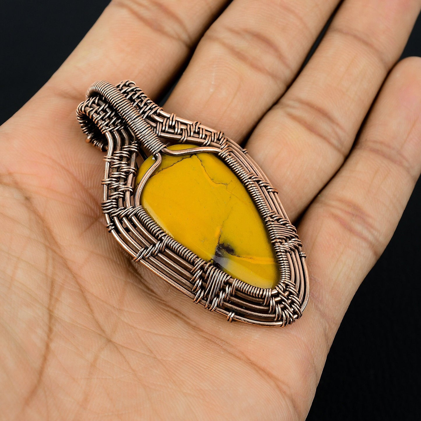 Multicolor Mookaite Gemstone Pendant