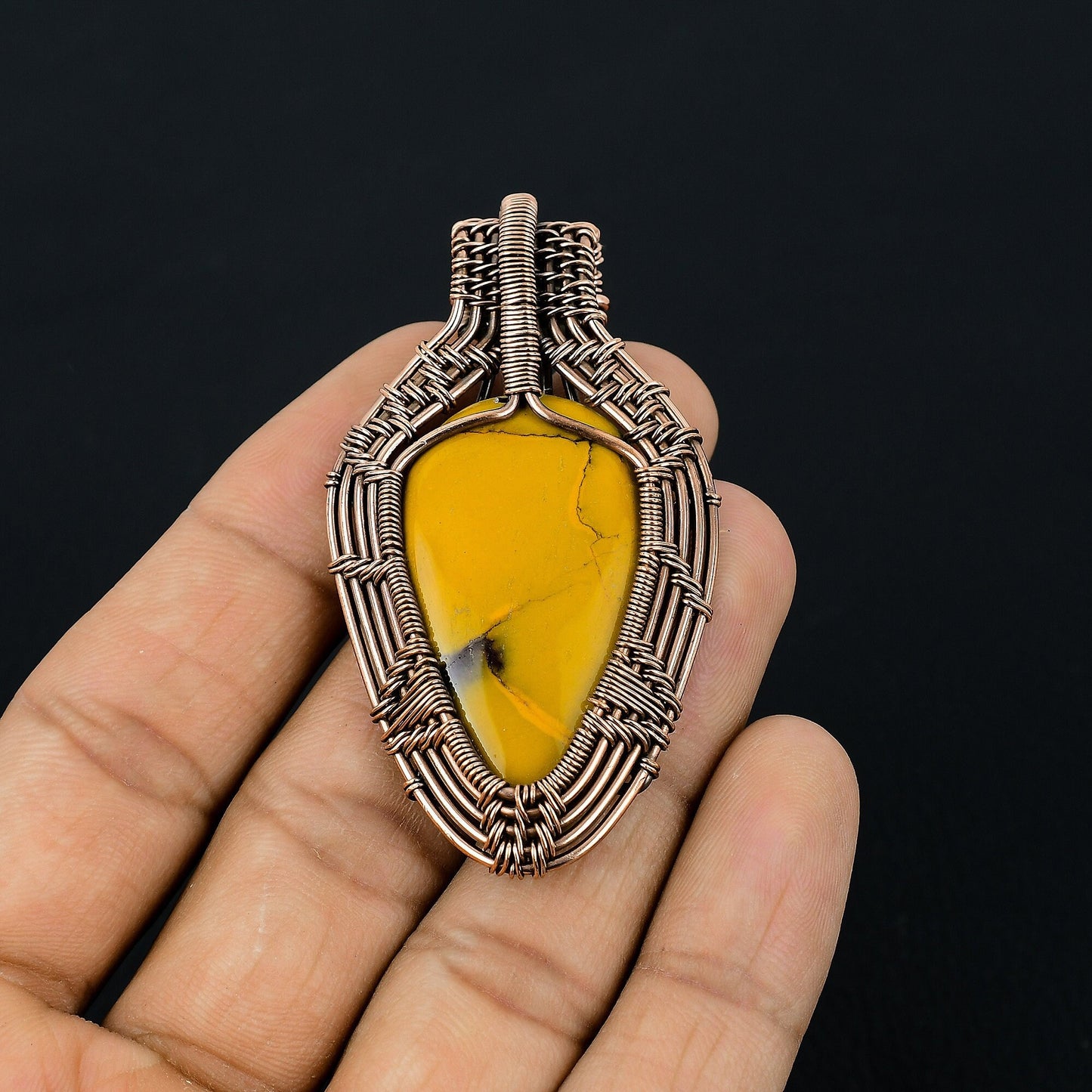 Multicolor Mookaite Gemstone Pendant