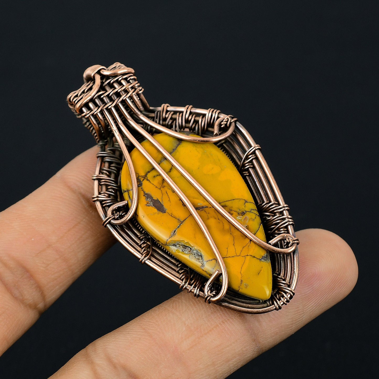 Multicolor Mookaite Gemstone Pendant