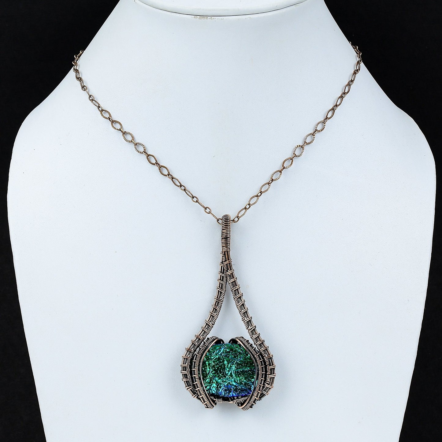 Multicolor Opal Gemstone Pendant