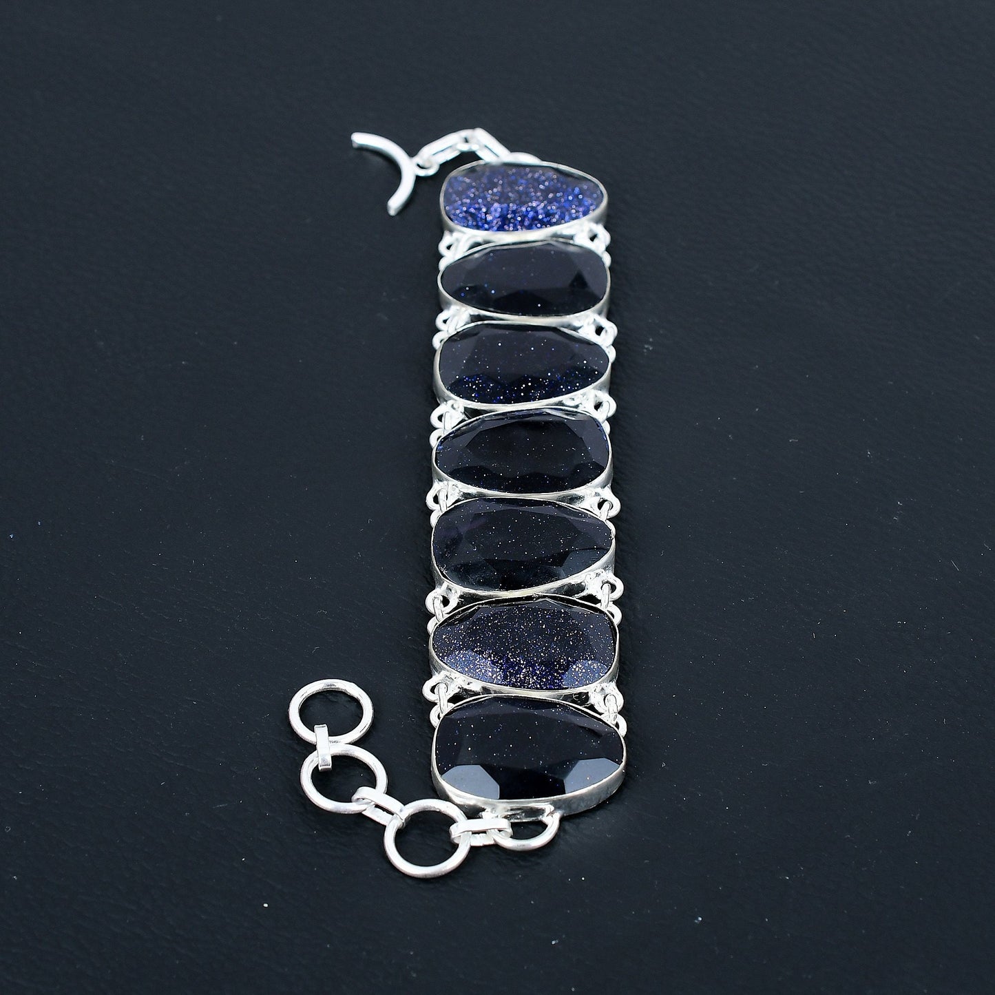 Dainty Blue Sunstone Bracelet