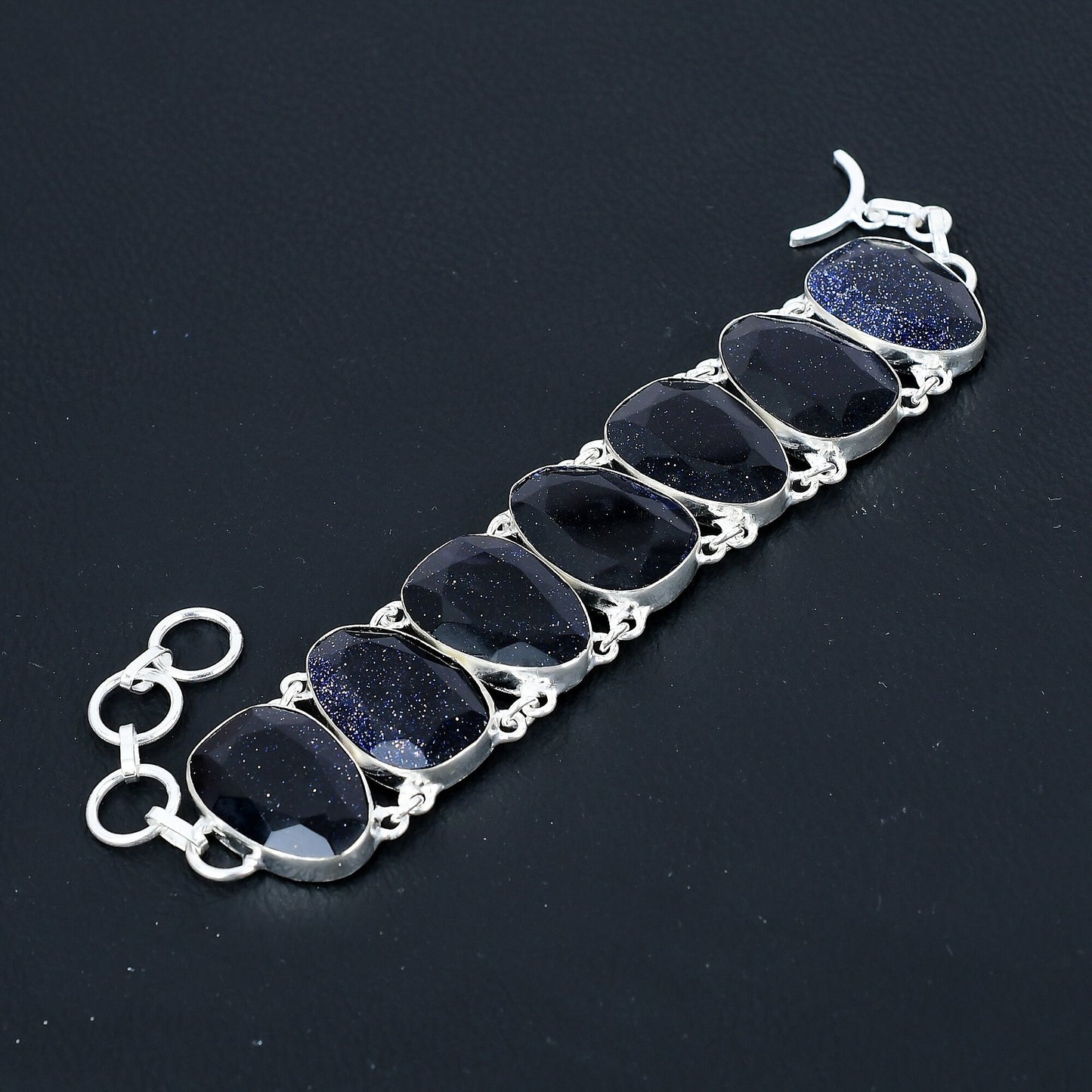 Dainty Blue Sunstone Bracelet