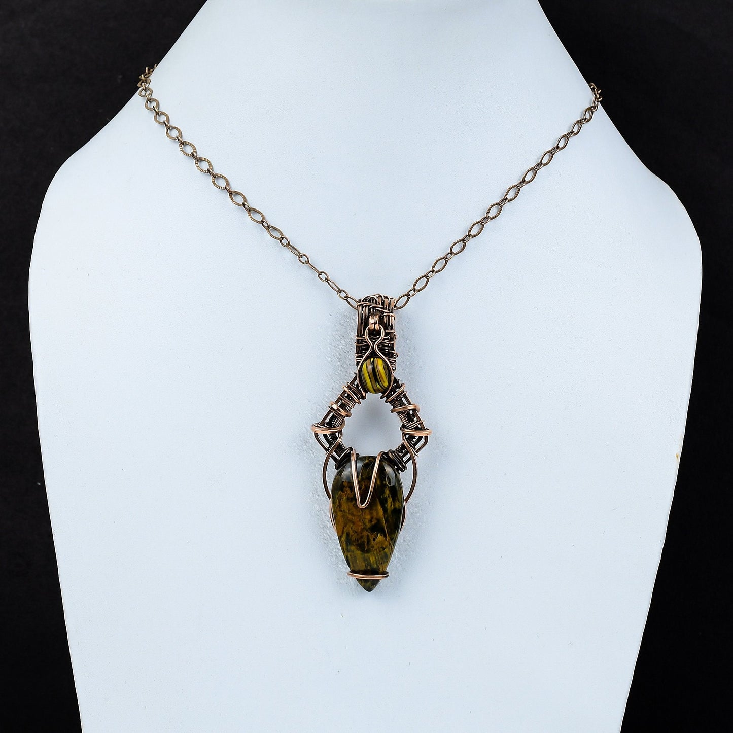 Golden Tiger Eye Gemstone Pendant