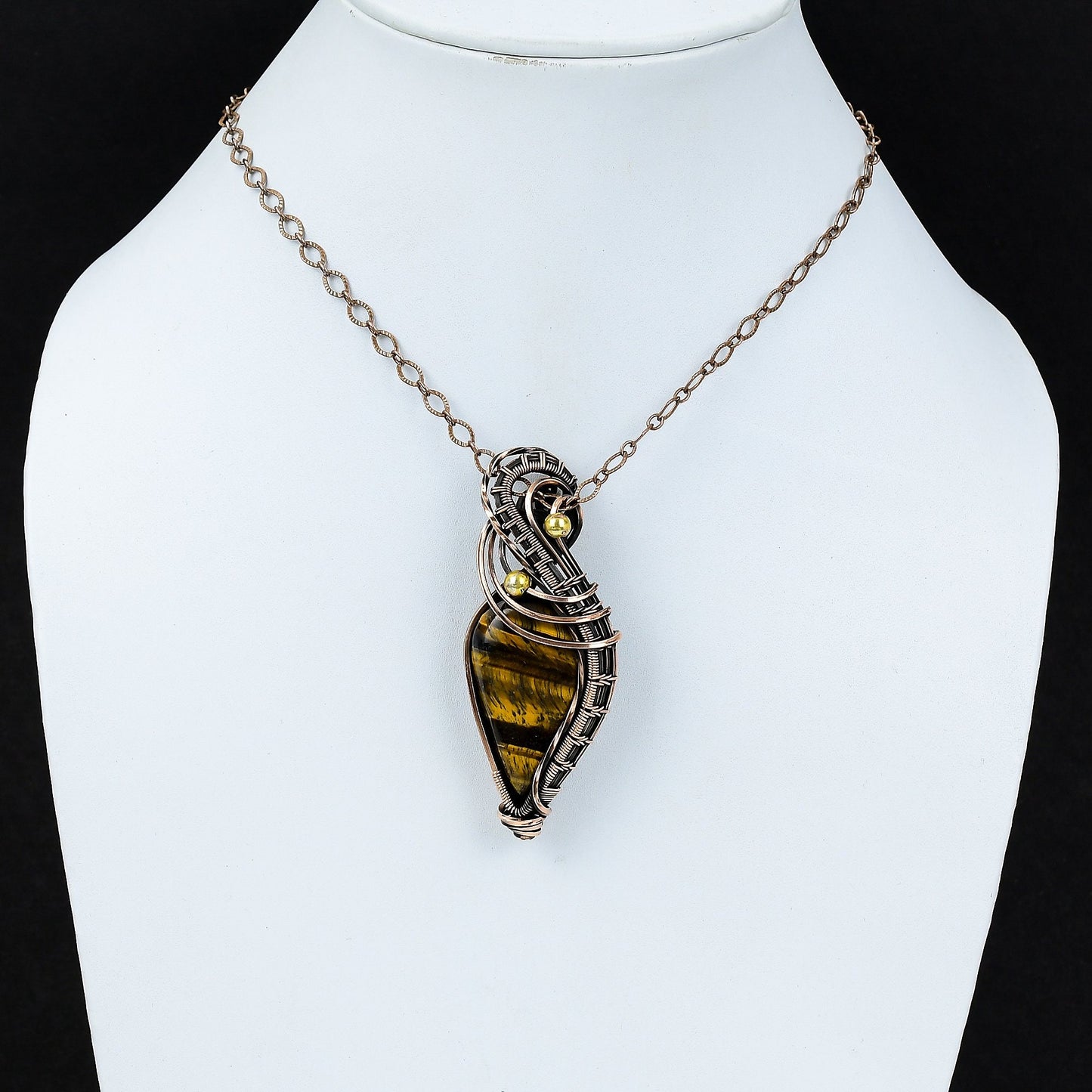 Brown Tiger Eye Gemstone Pendant