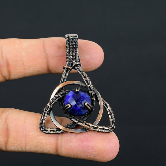 Blue Sapphire Gemstone Pendant