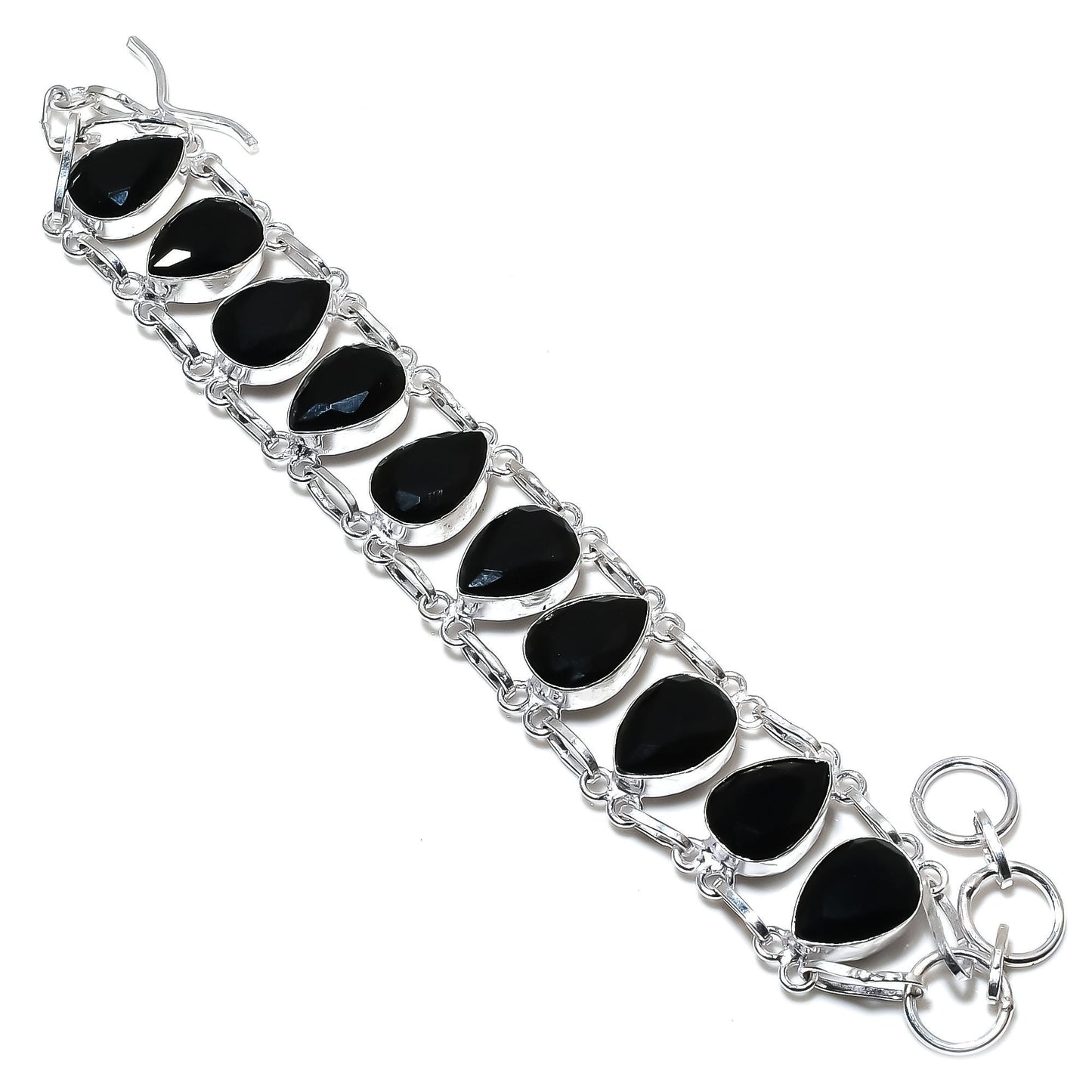 Black Spinel Gemstone Bracelet