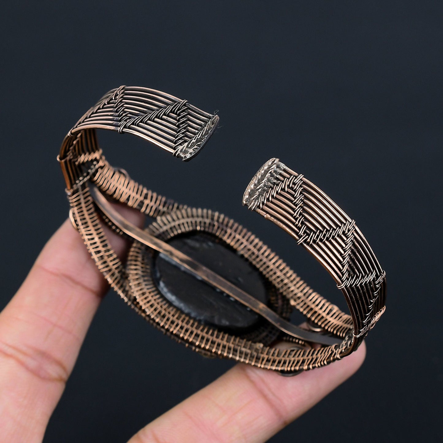 Black Tourmaline Gemstone Bracelet