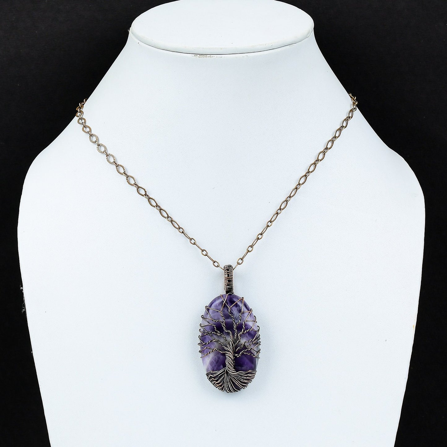 Purple Amethyst Gemstone Pendant