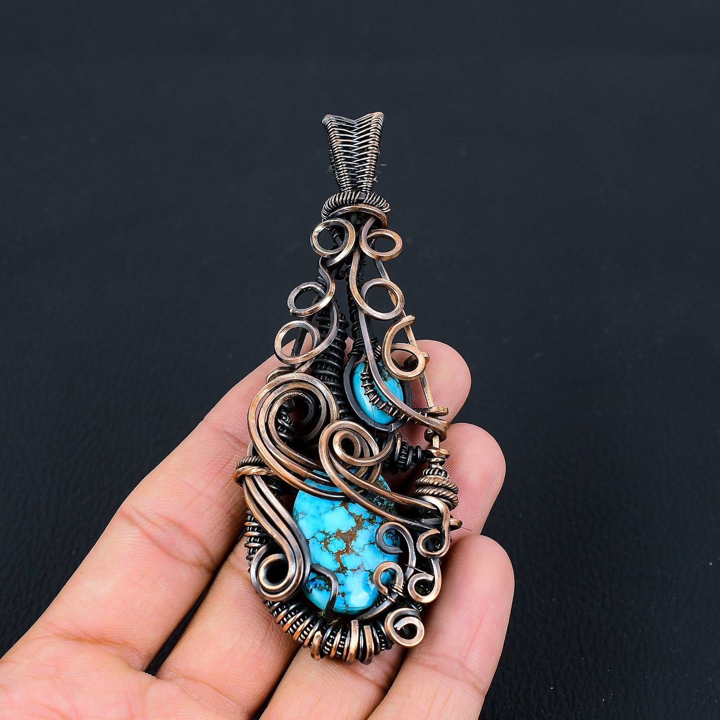 Turquoise Gemstone Pendant
