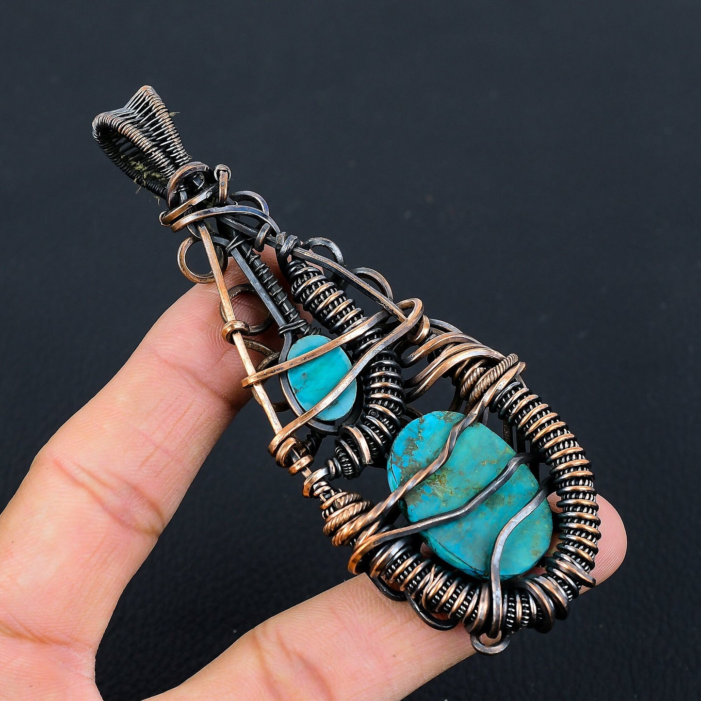 Turquoise Gemstone Pendant