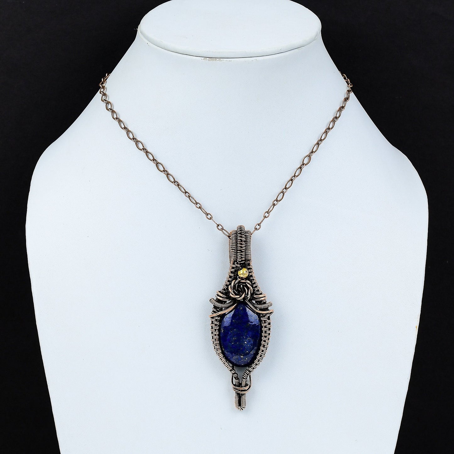 Blue Lapis Lazuli Gemstone Pendant